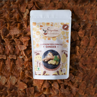 Forgotten Flavours Sweet Ginger Soft Candy | 100 gms | For Nausea, Cough Relief