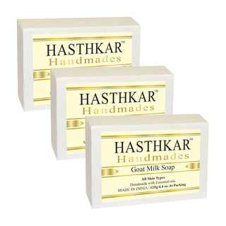 Hasthkar Handmades Glycerine Natural Goat milk Soap 125Gm