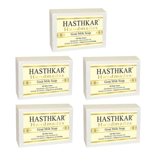 Hasthkar Handmades Glycerine Natural Goat milk Soap 125Gm