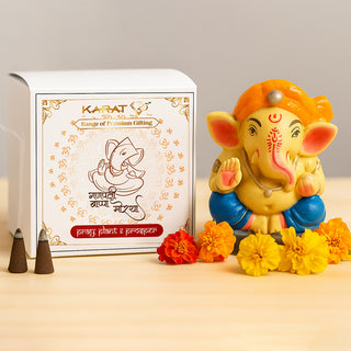 karat 25 eco-friendly Plantable Ganesha Idol
