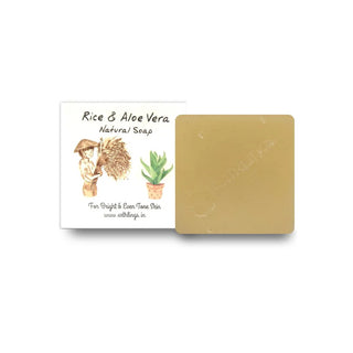 Arthlings Natural Rice & Aloe Vera Soap