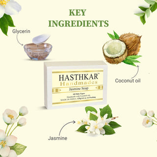 Hasthkar Handmades Glycerine Natural Jasmine Soap 125Gm