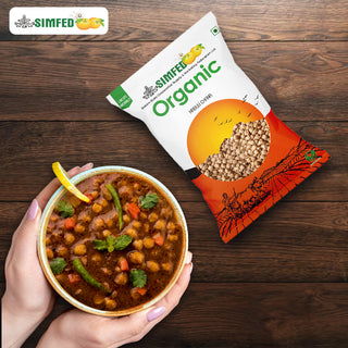 SIMFED Organic  Kabuli Channa 500g / 1kg