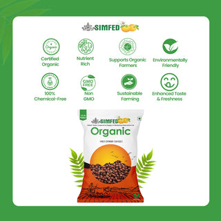 SIMFED Organic  Kala Chana 500g /1kg