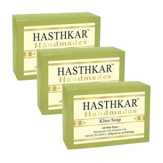 Hasthkar Handmades Glycerine Natural Khus Soap 125Gm