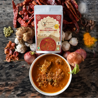 Forgotten Flavours Rajasthani Red Chilli (Lal Maans) Gravy Mix | Easy Cooking 50g