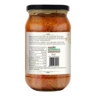 Organic Nation Carrot Pickle 250g