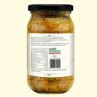 Organic Nation Green Chilli Pickle 250g