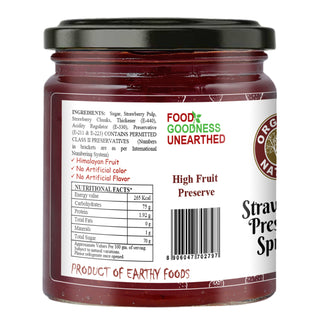 Organic Nation Strawberry Conserve 325g