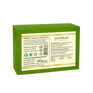 Hasthkar Handmades Glycerine Natural Lemon grass Soap 125Gm