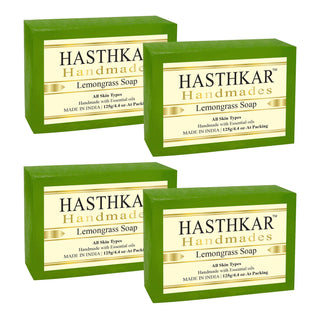 Hasthkar Handmades Glycerine Natural Lemon grass Soap 125Gm