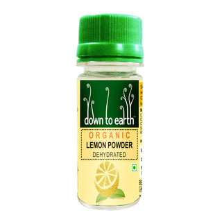 Down to Earth Lemon Powder Dehydrated 25g