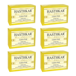 Hasthkar Handmades Glycerine Natural Lemon Soap 125Gm