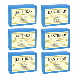 Hasthkar Handmades Glycerine Natural Mint Soap 125Gm