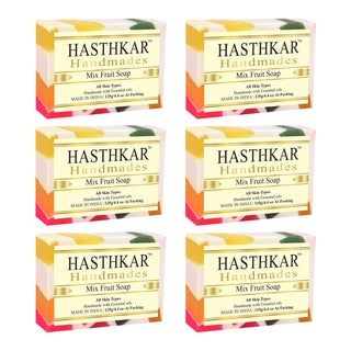 Hasthkar Handmades Glycerine Natural Mix fruit Soap 125Gm