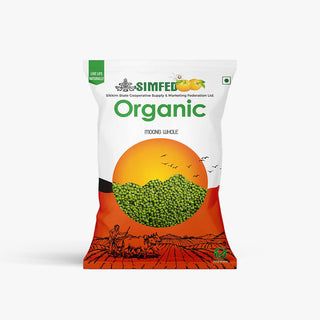 SIMFED Organic  Moong Whole 500g / 1kg