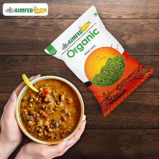 SIMFED Organic  Moong Whole 500g / 1kg