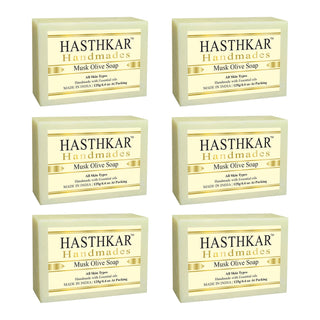 Hasthkar Handmades Glycerine Natural Musk olive Soap 125Gm