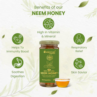 Sanjeevani Organic 100% Natural Neem Honey 300g