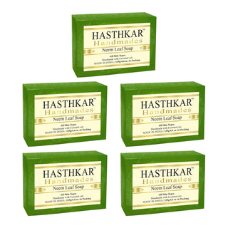 Hasthkar Handmades Glycerine Natural Neem leaf Soap 125Gm