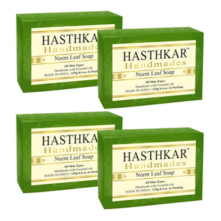 Hasthkar Handmades Glycerine Natural Neem leaf Soap 125Gm