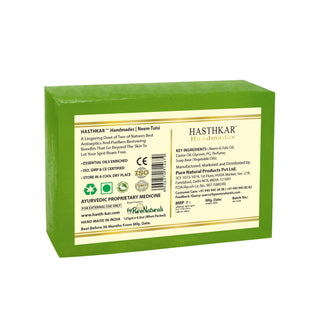 Hasthkar Handmades Glycerine Natural Neem tulsi Soap 125Gm