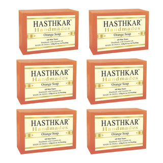 Hasthkar Handmades Glycerine Natural Orange Soap 125Gm