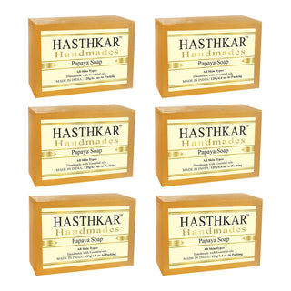 Hasthkar Handmades Glycerine Natural Papaya Soap 125Gm