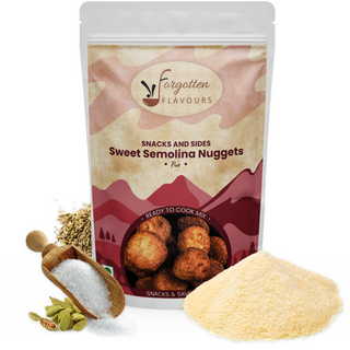 Forgotten Flavours Pue Mix (Sweet Semolina Nuggets) Instant Mix | Traditional Snacks 140g