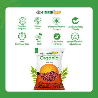 SIMFED Organic Rajma Jammu 500g / 1kg