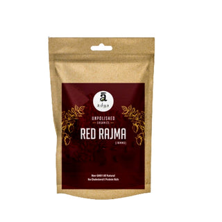 Adya Organics Unpolished Organic Red Rajma (Jammu) 1 Kg