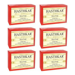 Hasthkar Handmades Glycerine Natural Rose Soap 125Gm