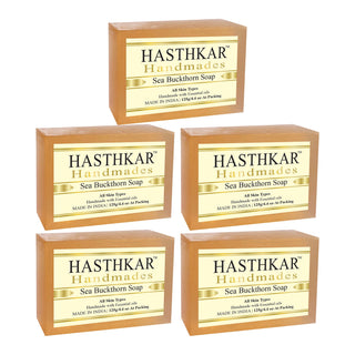 Hasthkar Handmades Glycerine Natural Sea buckthorn Soap 125Gm