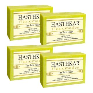 Hasthkar Handmades Glycerine Natural Tea tree Soap 125Gm