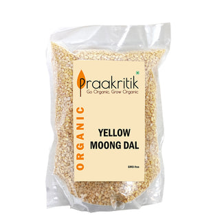 Praakritik Organic Yellow Moong Dal 1 KG